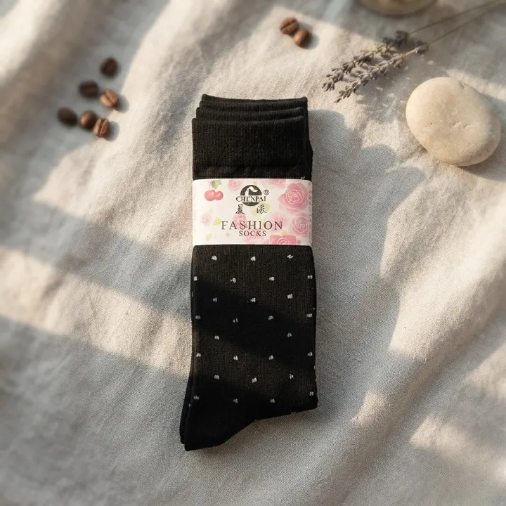 Lady Fancy Fashion Socks Pack Of 10 Pairs Durable Comfortable Stretchable Breathable Best Quality Practical Choice For Daily Wear